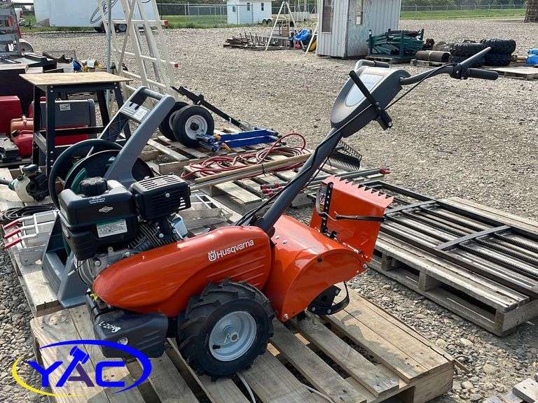 Husqvarna 14" Rear Tine Rototiller Yorkton Auction Centre
