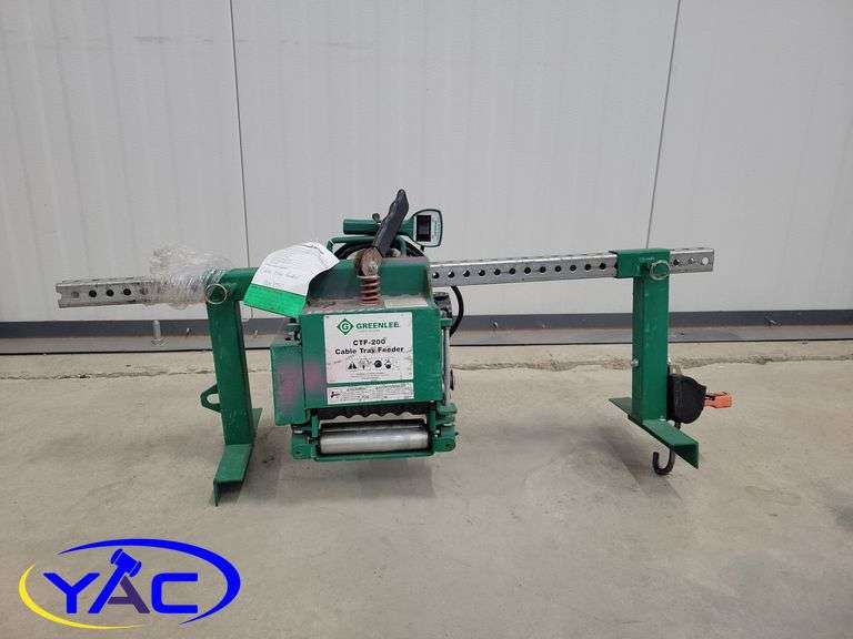2017 GREENLEE TRAY ELECTRIC CABLE FEEDER SUPPORT EQUIPMENT SN081417