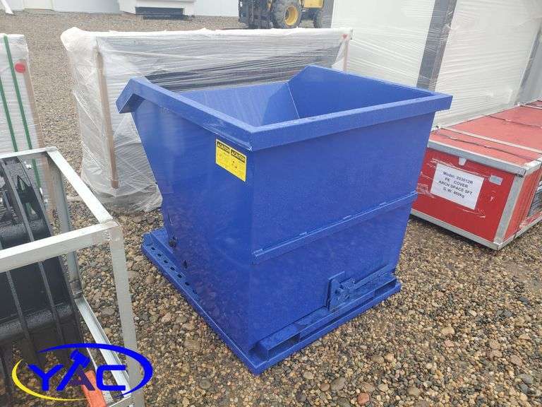 SELF TIPPING WASTE BIN Yorkton Auction Centre