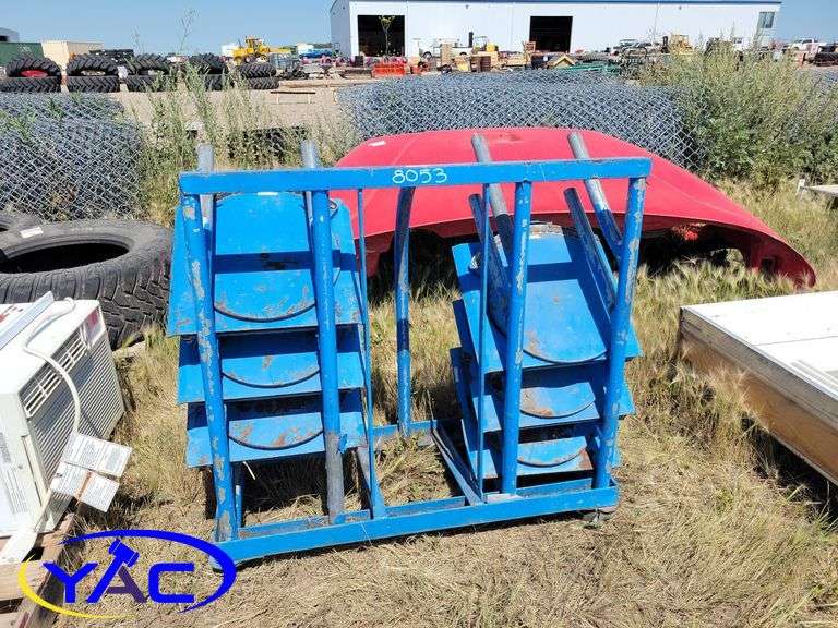 6 Wheel Alignment Turn Tables and Stand Yorkton Auction Centre