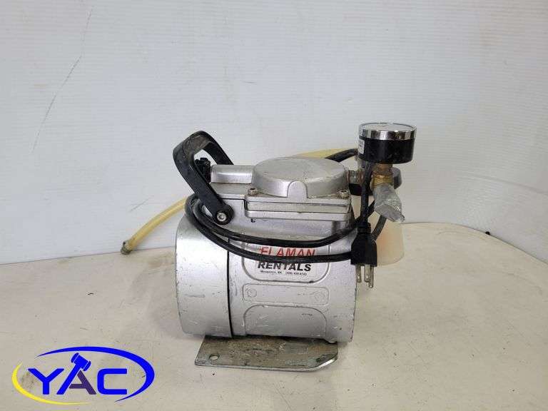 VACUUM PUMP Yorkton Auction Centre