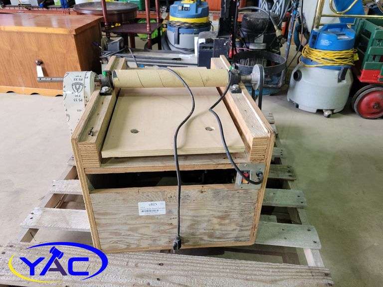 Home Built Drum Sander Yorkton Auction Centre
