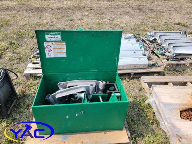 2014 GREENLEE 1802 PIPE BENDER TABLE SUPPORT EQUIPMENT Yorkton