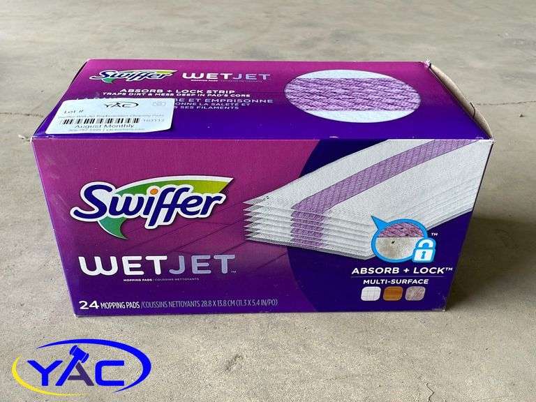 Swiffer Wet Jet Replacement Cleaning Pads Yorkton Auction Centre
