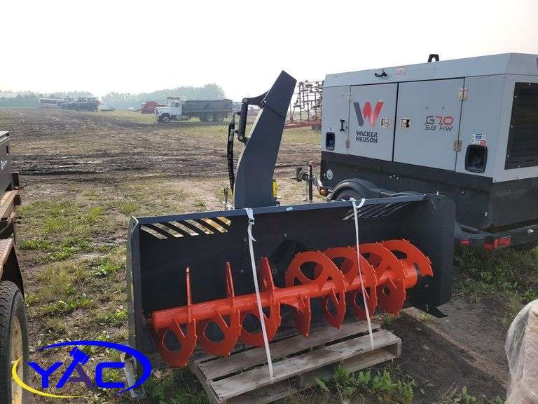 2022 BOBCAT M7048 SNOW BLOWER SKID STEER ATTACHMENT SNB53J00176