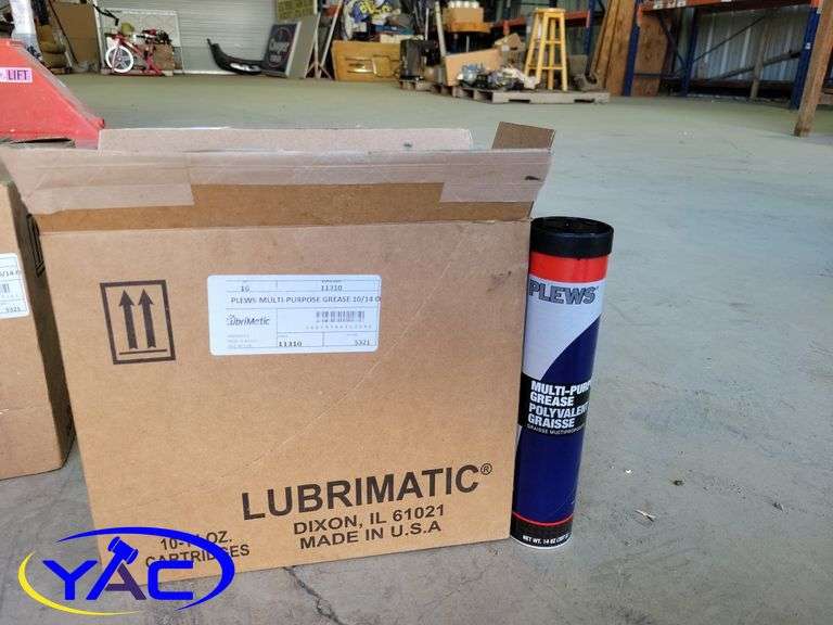 Case Of Plews MultiPurpose Grease Yorkton Auction Centre