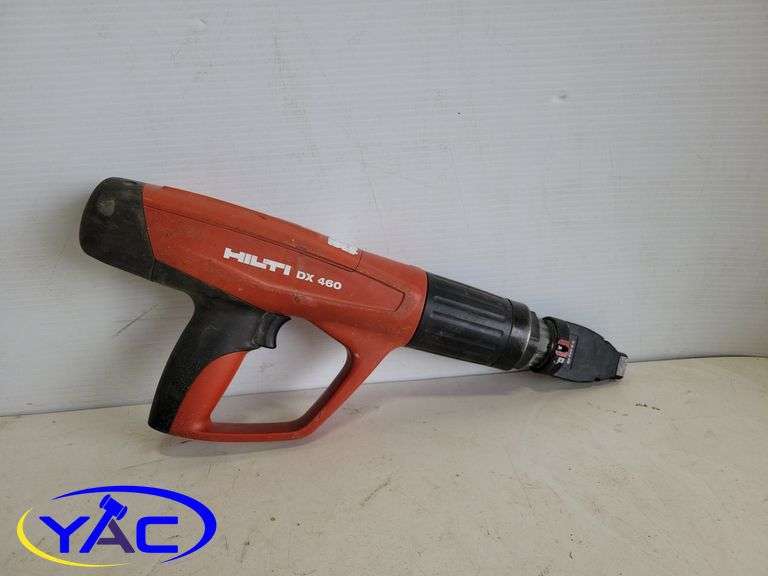 HILTI DX 460 CONCRETE POWDER ACTUATED NAILER Yorkton Auction Centre