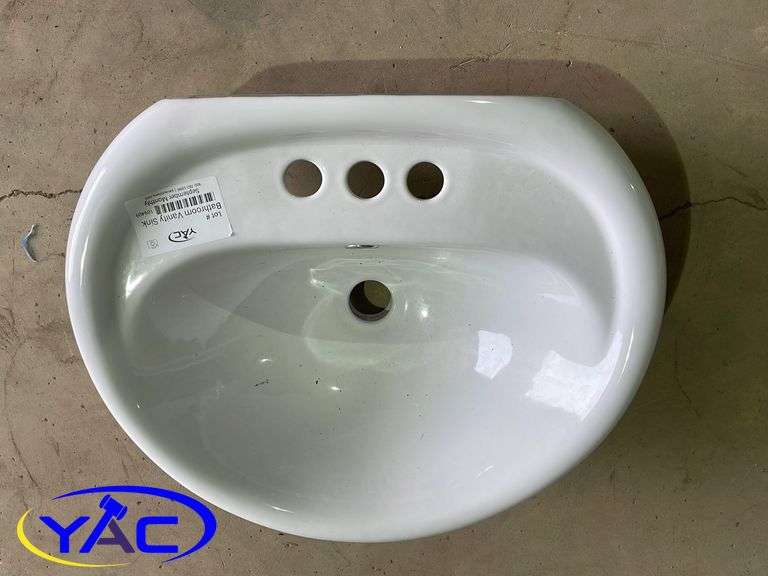 Bathroom Vanity Sink Yorkton Auction Centre