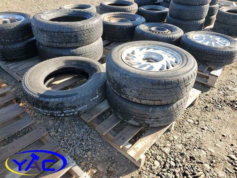 3 16" Tires Yorkton Auction Centre