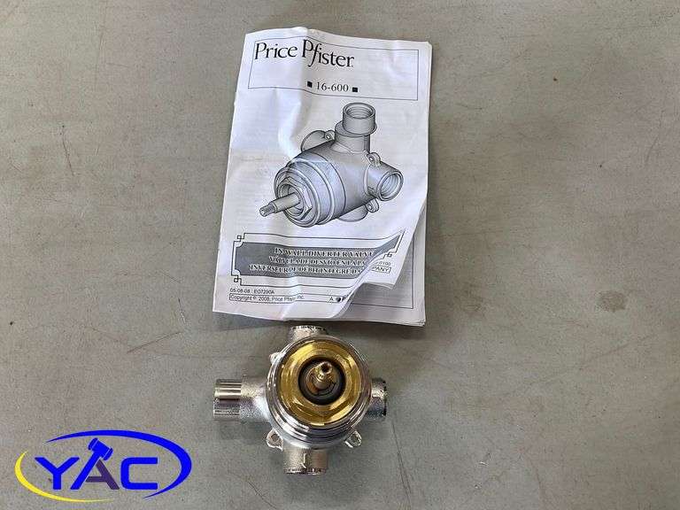 Plumbing / In Wall Diverter Valve Yorkton Auction Centre