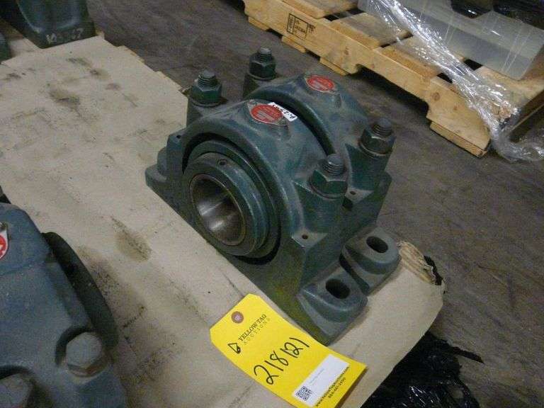 Lot of (2) Dodge Pillow Block Bearings Yellow Tag Auctions