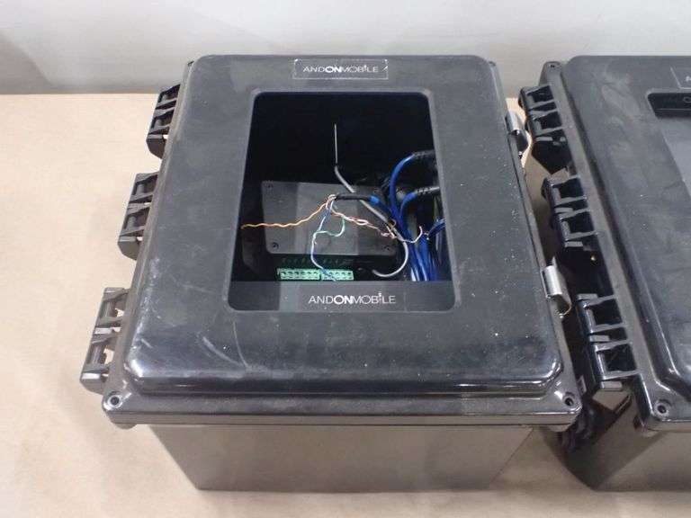 Lot of (2) Integra Enclosures Yellow Tag Auctions