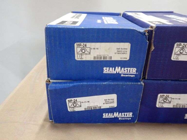 Lot of (7) Sealmaster Bearings Yellow Tag Auctions
