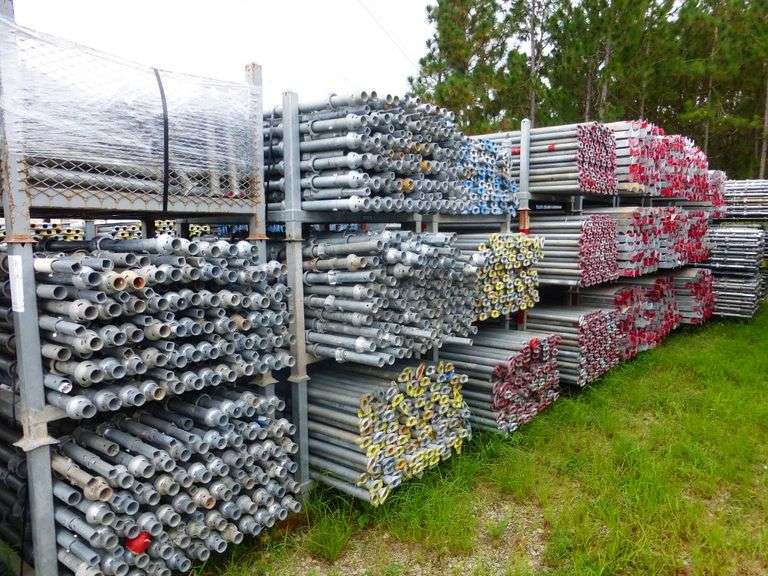 Auction #11026K - Cuplock Scaffolding - Over 1,000,000 lbs