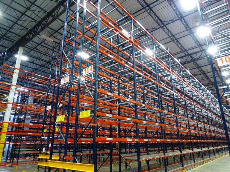 Auction 11027C Day One Pallet Racking, Conveyor and Packing