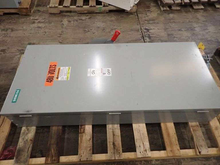 Siemens Heavy Duty Safety Switch Yellow Tag Auctions