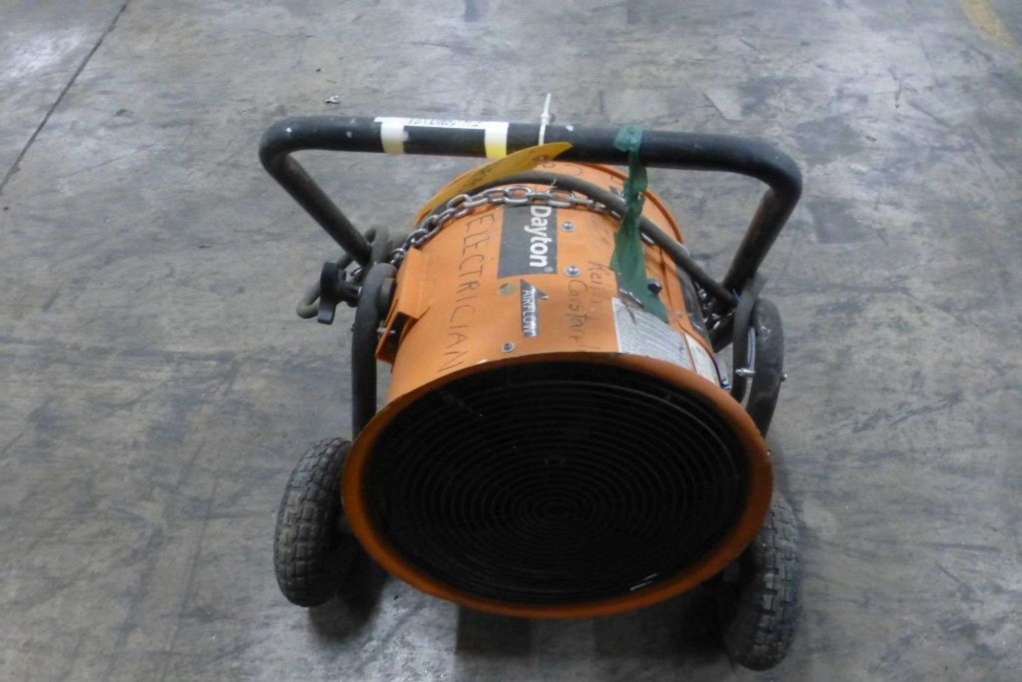 Dayton Portable Salamander Heater - Yellow Tag Auctions