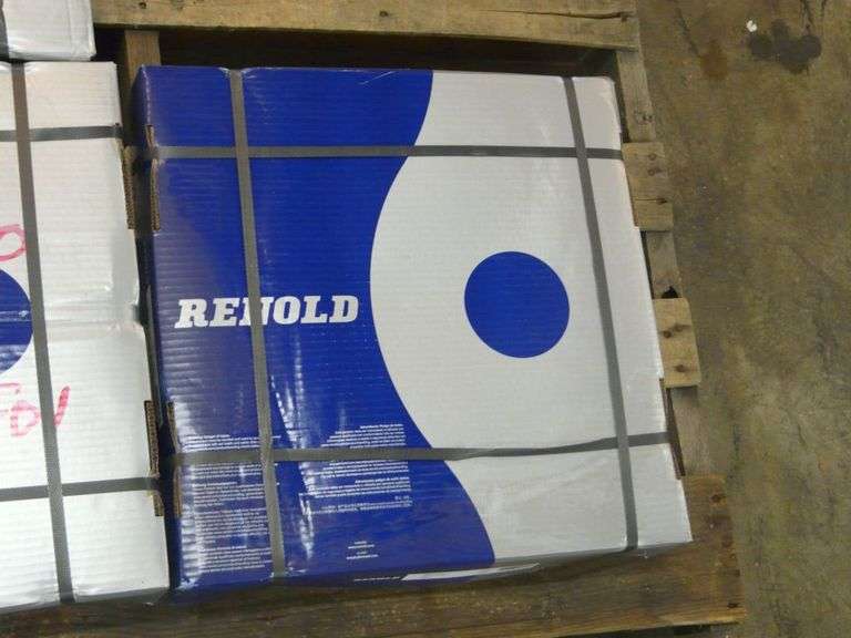 Lot of (3) Renold Power Transmission 10' Roller Chains Yellow Tag