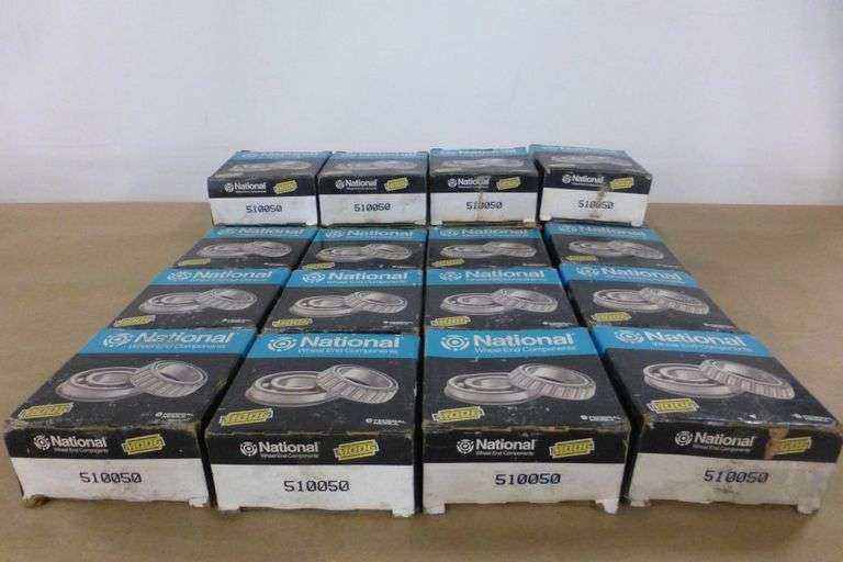 Lot of (20) National Wheel End Components Bearings Yellow Tag Auctions