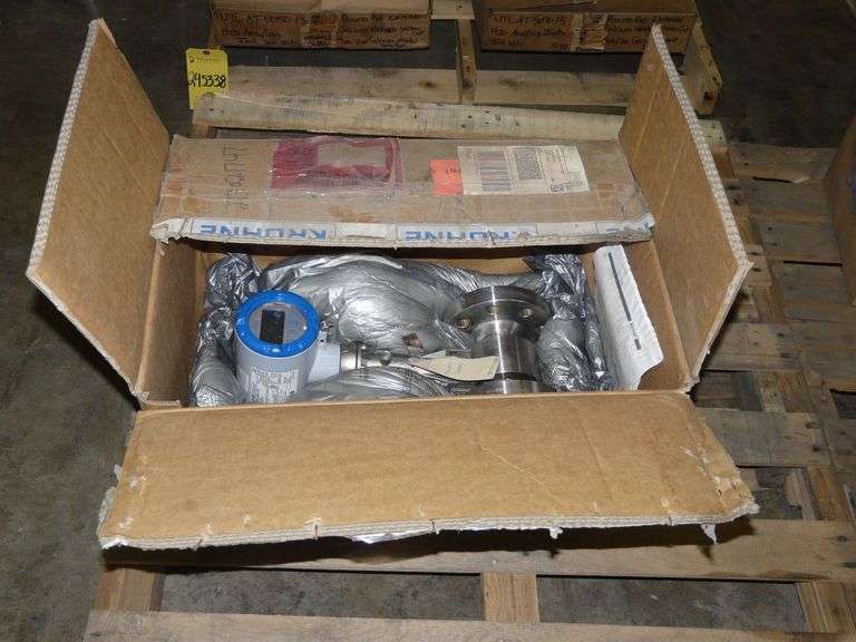 Krohne Vortex Dual Seal Flow Meter Yellow Tag Auctions