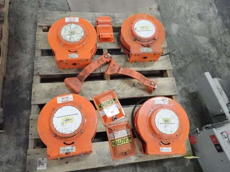 Lot of (4) Hubbell Gleason Reels Yellow Tag Auctions