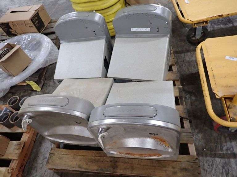 Lot of (4) Elkay Water Fountains Yellow Tag Auctions