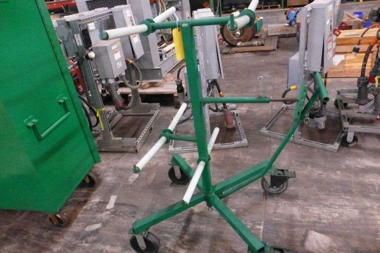 Greenlee 910 Wire Dispenser - Yellow Tag Auctions