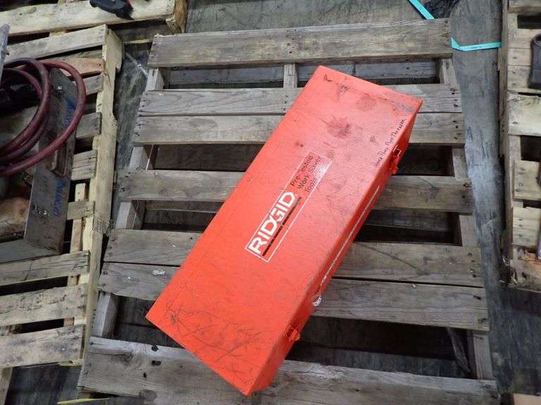 Ridgid Power Pony Pipe Threader Yellow Tag Auctions