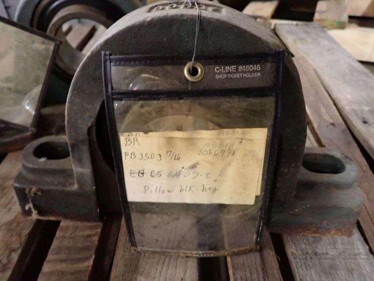 Lot of (3) Dodge Pillow Block Bearings Yellow Tag Auctions