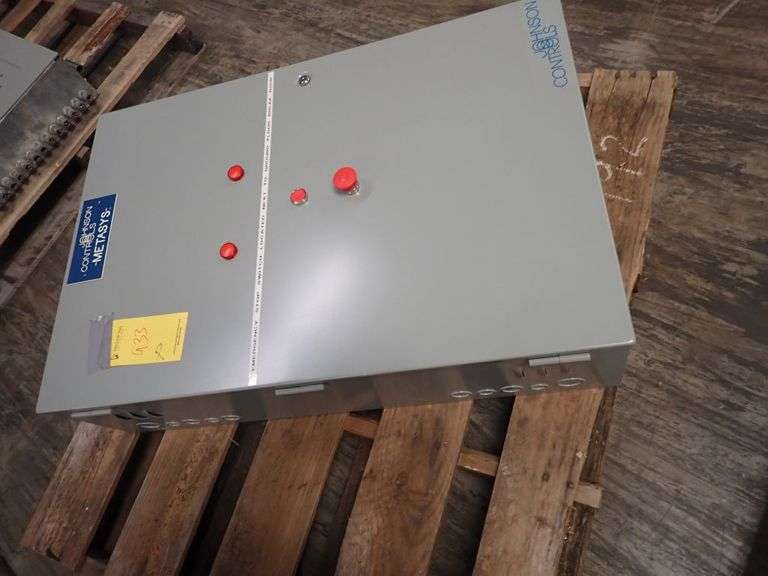 Johnson Controls Metasys Enclosure Control Panel Yellow Tag Auctions
