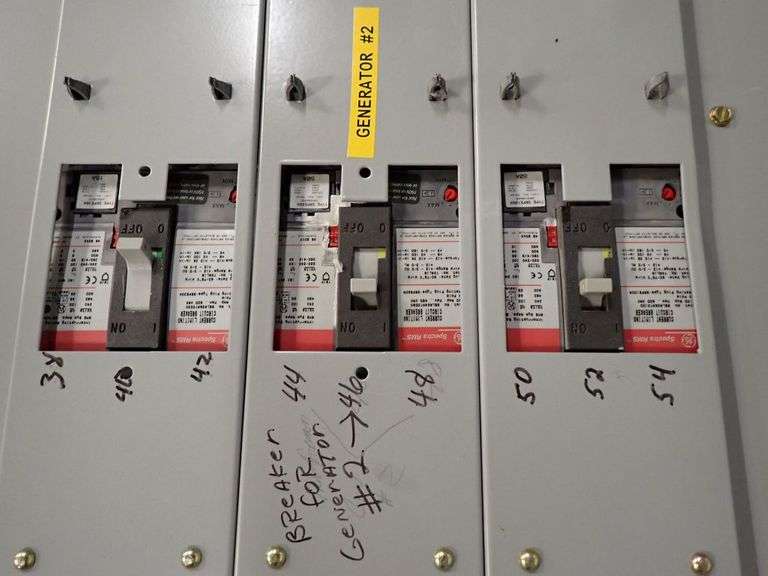 GE Spectra Series Power Panelboard Yellow Tag Auctions