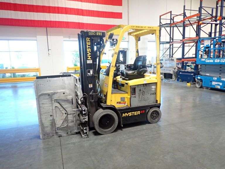 Hyster Electric Forklift Yellow Tag Auctions