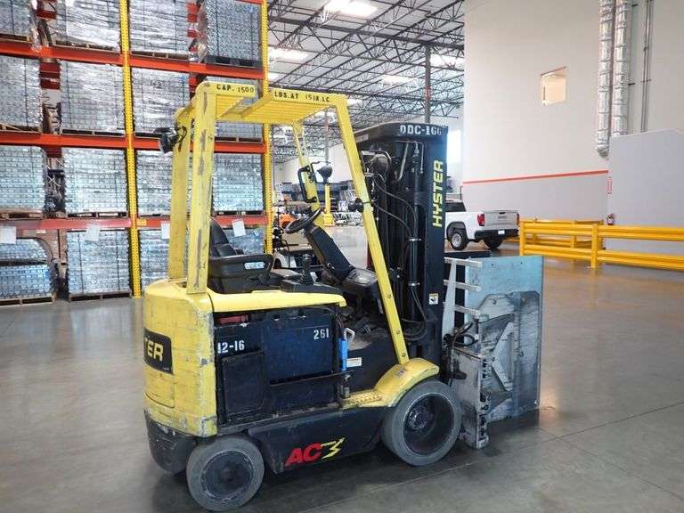 Hyster Electric Forklift Yellow Tag Auctions