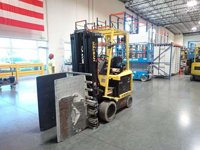 Hyster Electric Forklift Yellow Tag Auctions