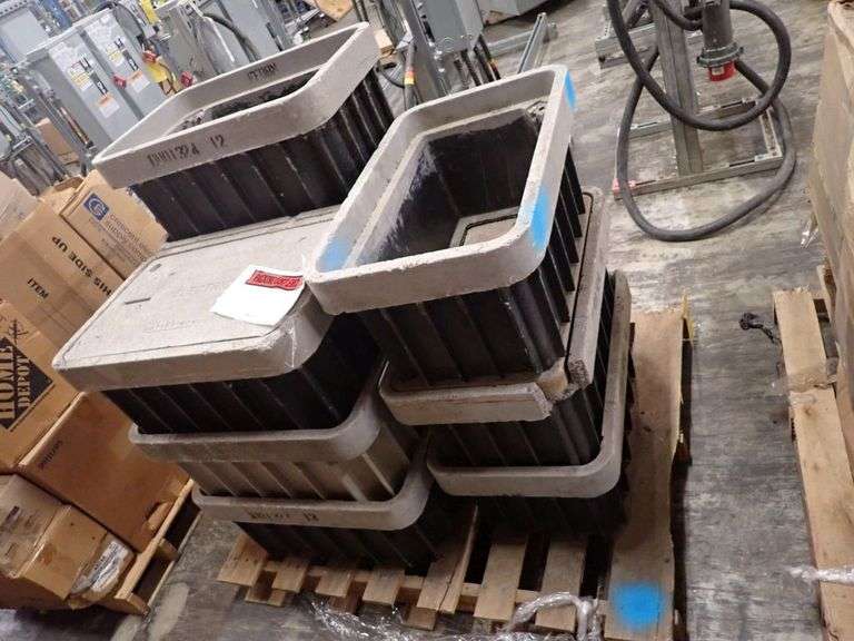 Lot of (10) Synertech Electric Underground Electrical Pull Boxes Yellow Tag Auctions