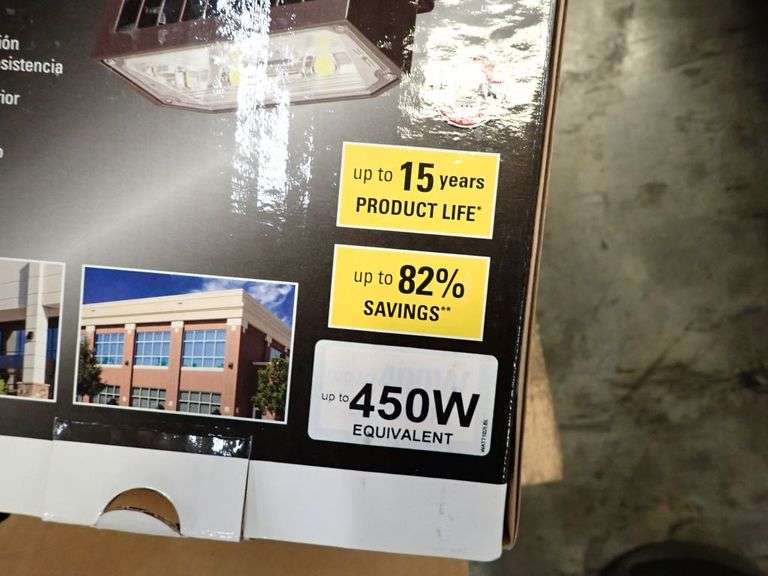 Lot of (8) Eaton Crosstour Maxx Led Wall Pack Yellow Tag Auctions