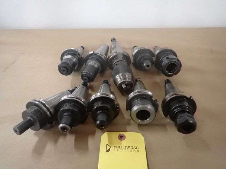 Lot of Assorted Parlec Tool Holders Yellow Tag Auctions