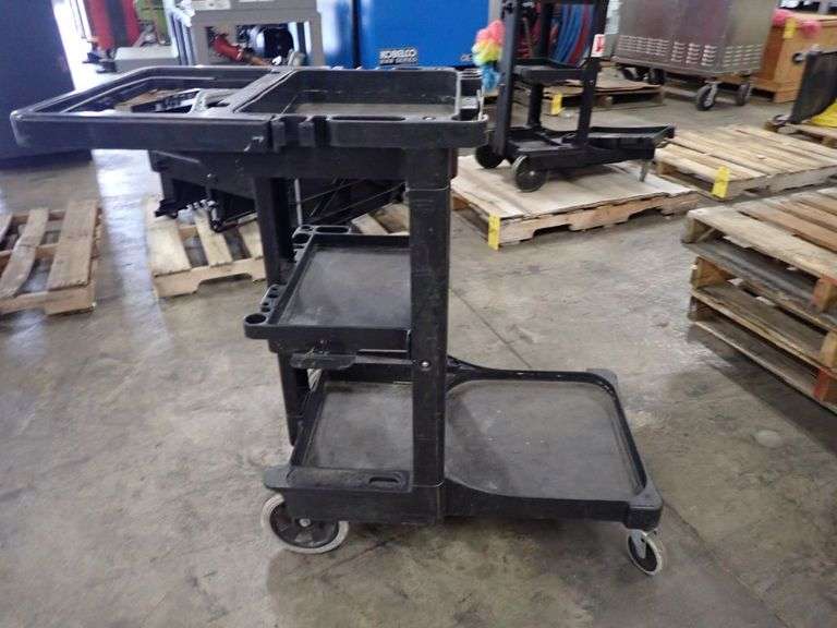 Janitor Cart Yellow Tag Auctions