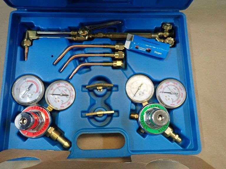 Oxygen and Acetylene Welding Accessory Kit Yellow Tag Auctions