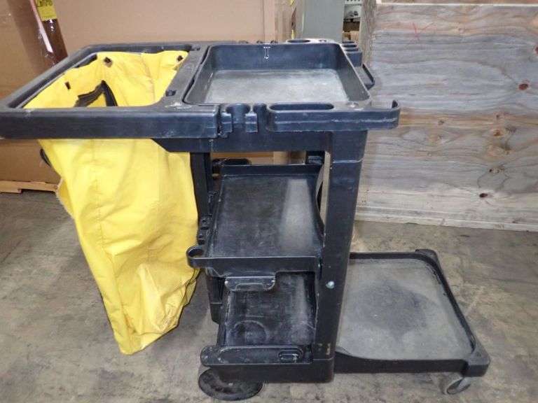 Janitor Cart Yellow Tag Auctions