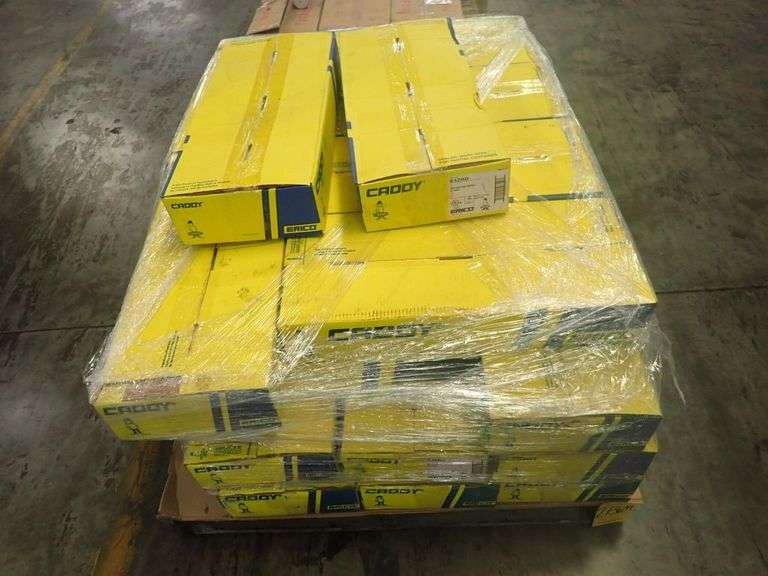 Lot of (26) Boxes of Caddy Electrical Box Supports Yellow Tag Auctions