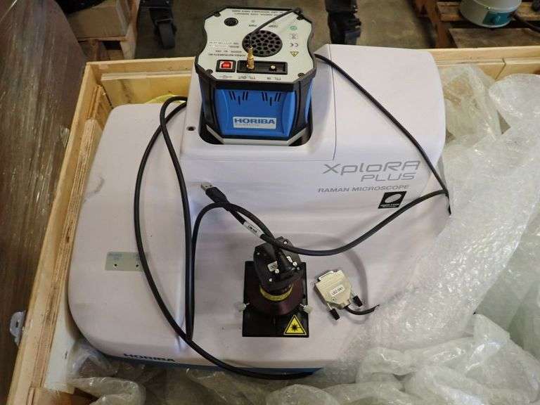 Horiba Xplora Plus Raman Microscrope Yellow Tag Auctions