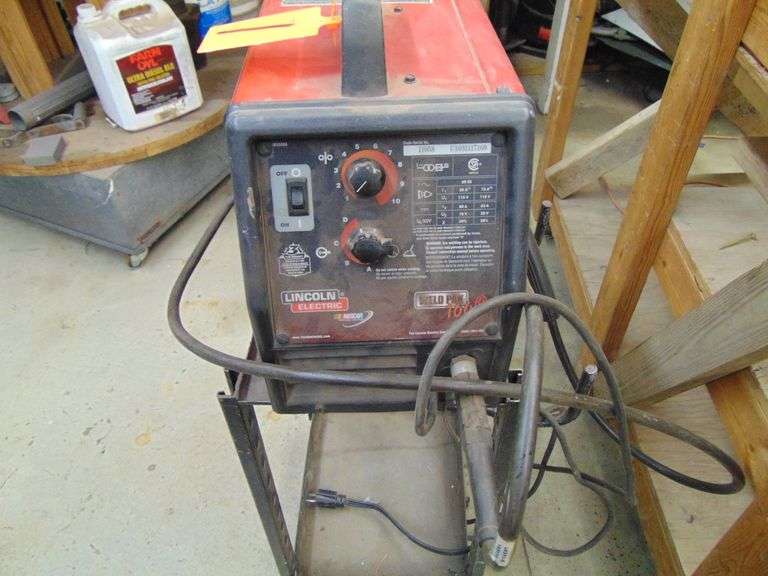 LINCOLN 100 HD WELD PACK 110 VOLT WIRE FEED WELDER Ziemer Hilbrands
