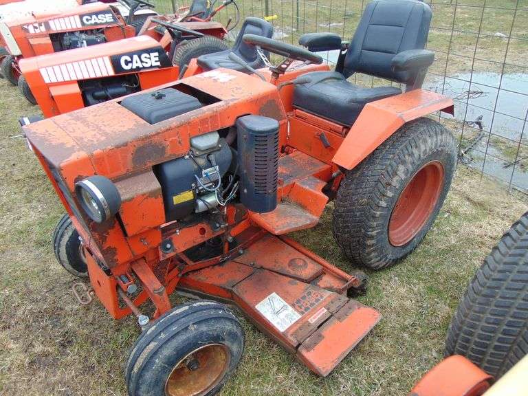 CASE 444 HYDRO 22 HP, HYD LIFT & HIGHLOW RANGE, MOWER DECK, ELECTRIC