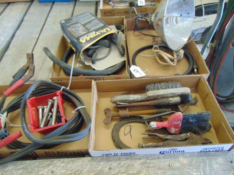 STEEL BRUSHES, HEAT LAMP, JUMPER CABLES, SPARK PLUG WIRES Ziemer