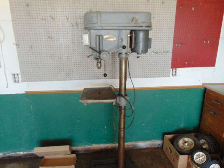 DELTA ROCKWELL VARIABLE SPEED FLOOR STAND DRILL PRESS Ziemer