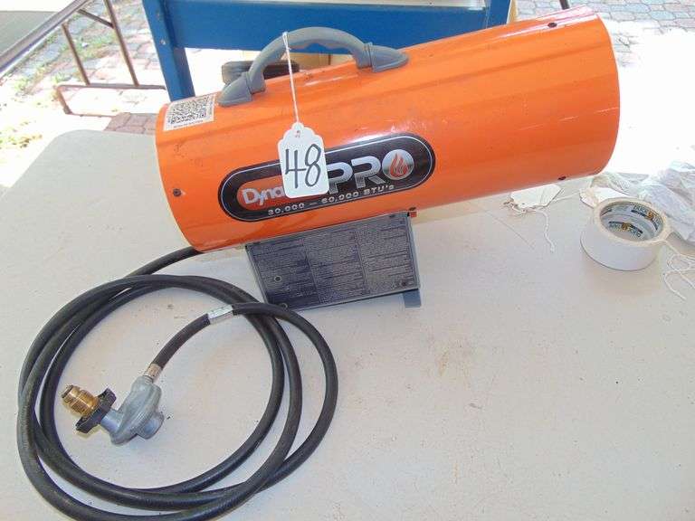 DYNAGLO PRO 30,000 60,000 BTU SPACE HEATER Ziemer Hilbrands Auctions