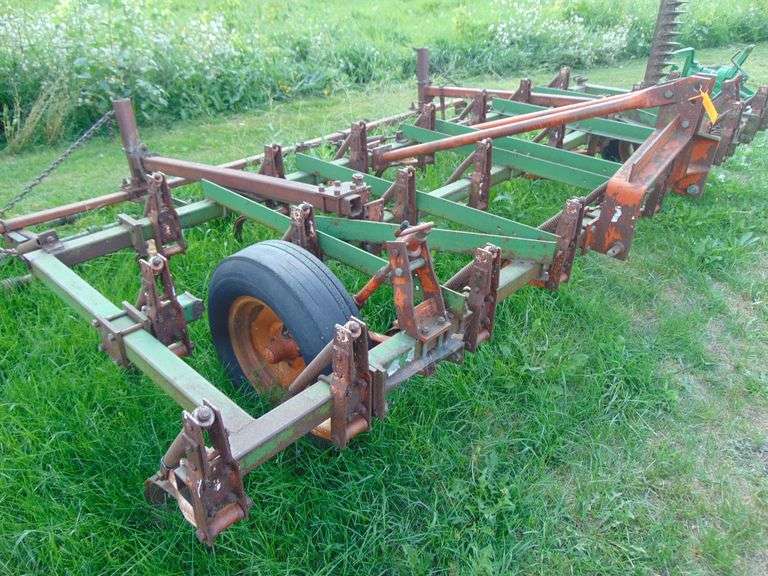 GLENCOE 14 FT, 3 PT FIELD CULTIVATOR w/MULCHER Ziemer Hilbrands Auctions